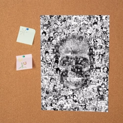 Постер Череп из ахегао - фото 2