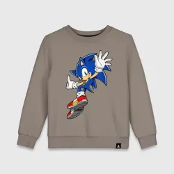 Детский свитшот хлопок Sonic