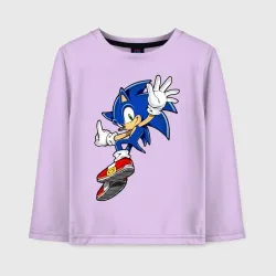 Детский лонгслив хлопок Sonic
