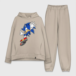 Женский костюм хлопок Oversize Sonic