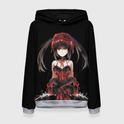 Женская толстовка 3D Часы Аниме