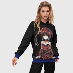 Женский костюм с толстовкой 3D Часы Аниме - фото 2