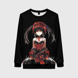 Женский свитшот 3D Часы Аниме