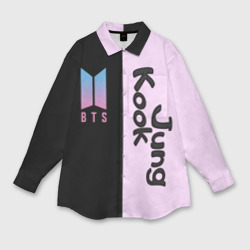 Мужская рубашка oversize 3D BTS Jung Kook