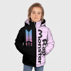 Зимняя куртка для мальчиков 3D BTS RM - фото 2