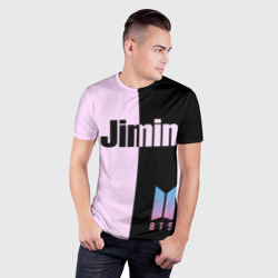 Мужская футболка 3D Slim BTS Jimin - фото 2