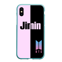 Чехол для iPhone XS Max матовый BTS Jimin