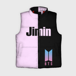 Женский жилет утепленный 3D BTS Jimin