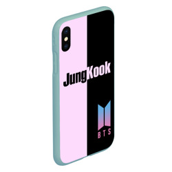 Чехол для iPhone XS Max матовый BTS Jung Kook - фото 2