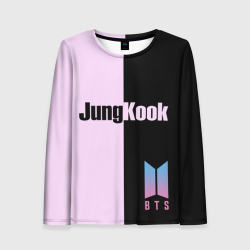 Женский лонгслив 3D BTS Jung Kook, цвет 3D печать