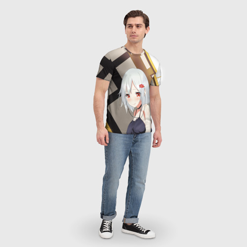 Мужская футболка 3D Индекс Аниме, цвет 3D печать - фото 5