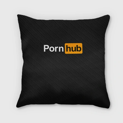 Подушка 3D Pornhub карбон
