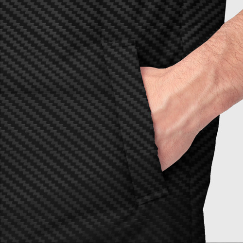 Мужской жилет утепленный 3D Pornhub Порнхаб, цвет черный - фото 6