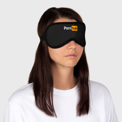 Маска для сна 3D Pornhub карбон - фото 2
