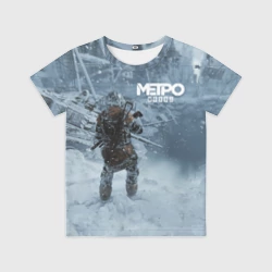 Детская футболка 3D Метро Исход