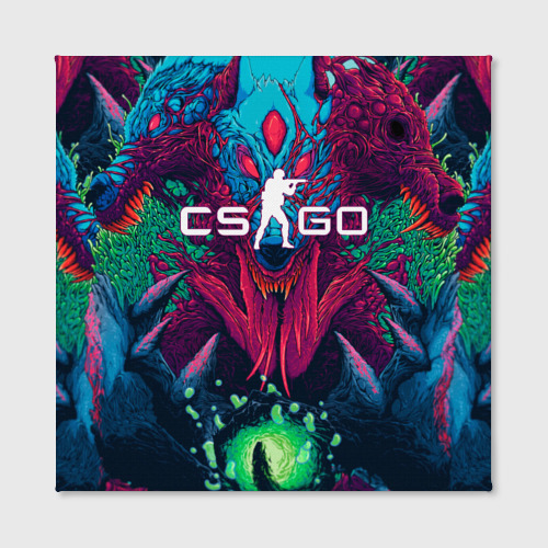 Холст квадратный CS-GO Hyper Beast, цвет 3D печать - фото 2