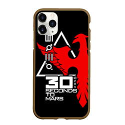 Чехол для iPhone 11 Pro Max матовый 30 Seconds to Mars