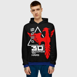 Мужская толстовка 3D 30 Seconds to Mars - фото 2