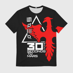 Мужская футболка 3D 30 Seconds to Mars