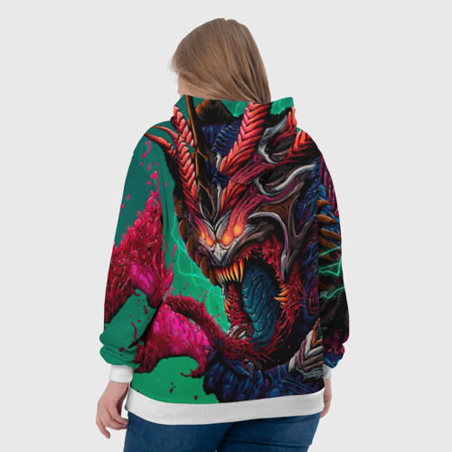 Женская толстовка 3D CS GO  hyper beast  skin, цвет 3D печать - фото 7