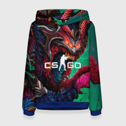 Женская толстовка 3D CS GO  hyper beast  skin