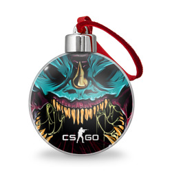 Ёлочный шар CS GO Hyper beast skin