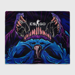 Плед 3D CS GO  hyper  beast skin