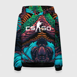 Женская толстовка 3D CS GO   hyper beast skin