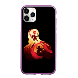 Чехол для iPhone 11 Pro Max матовый God of War