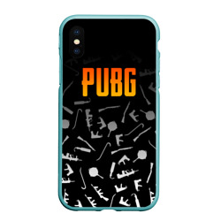 Чехол для iPhone XS Max матовый PUBG