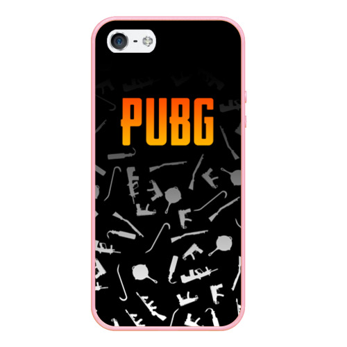 Чехол для iPhone 5/5S матовый PUBG