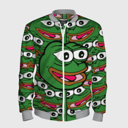 Мужской бомбер 3D Good Sad frog