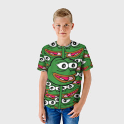 Детская футболка 3D Good Sad frog - фото 2