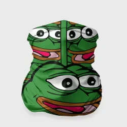 Бандана-труба 3D Good Sad frog