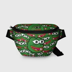 Поясная сумка 3D Good Sad frog