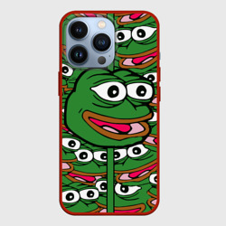 Чехол для iPhone 13 Pro Good Sad frog