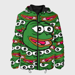 Мужская куртка 3D Good Sad frog
