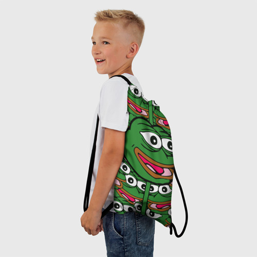 Рюкзак-мешок 3D Good Sad frog - фото 3