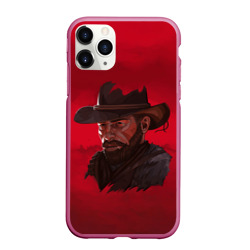 Чехол для iPhone 11 Pro Max матовый Red Dead Redemption