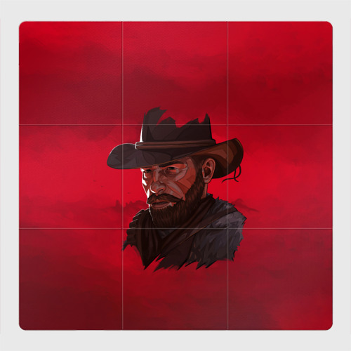 Магнитный плакат 3Х3 Red Dead Redemption