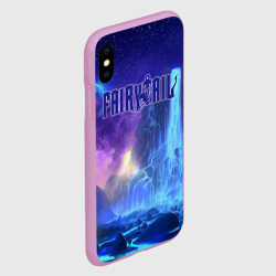 Чехол для iPhone XS Max матовый Водопад Фейри Тейл - фото 2
