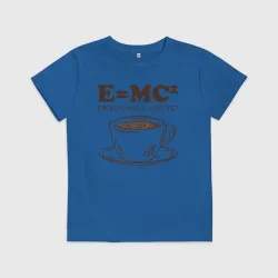 Детская футболка хлопок Energy = Milk and Coffee 2