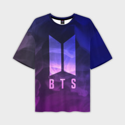 Мужская футболка oversize 3D BTS love yourself