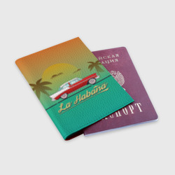 Обложка для паспорта матовая кожа La Habana - фото 2