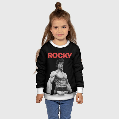 Детский свитшот 3D Rocky, цвет 3D печать - фото 7