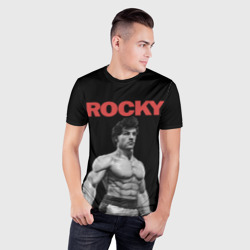 Мужская футболка 3D Slim Rocky - фото 2