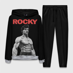 Женский костюм с толстовкой 3D Rocky