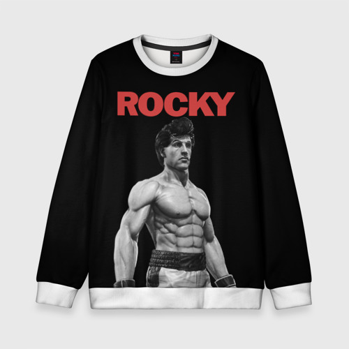 Детский свитшот 3D Rocky, цвет 3D печать