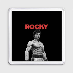 Rocky – Магнит 55x55 с принтом купить