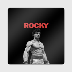 Магнит виниловый Квадрат Rocky